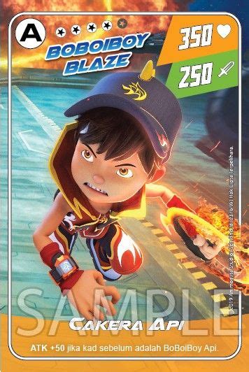 BoBoiBoy Galaxy Card .